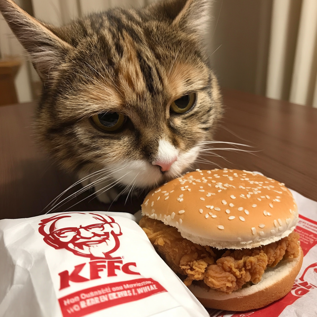 雞腿排漢堡是什麼味道，想起來了沒？