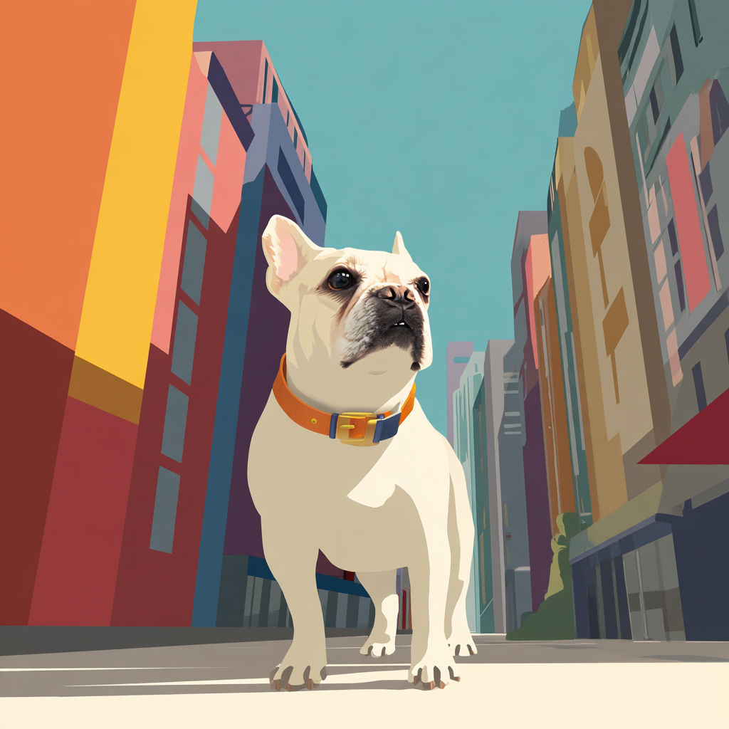 大城市的馬路上