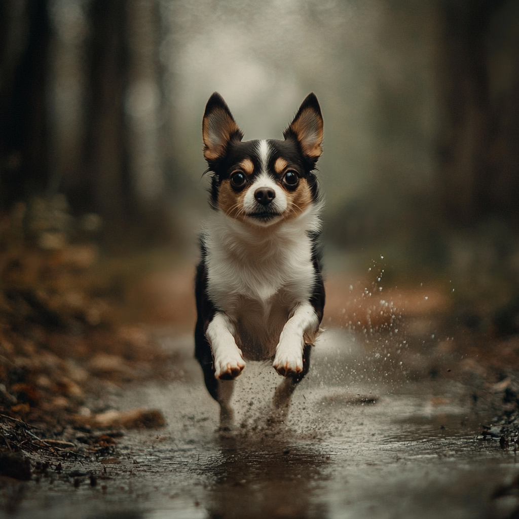 下雨了快跑