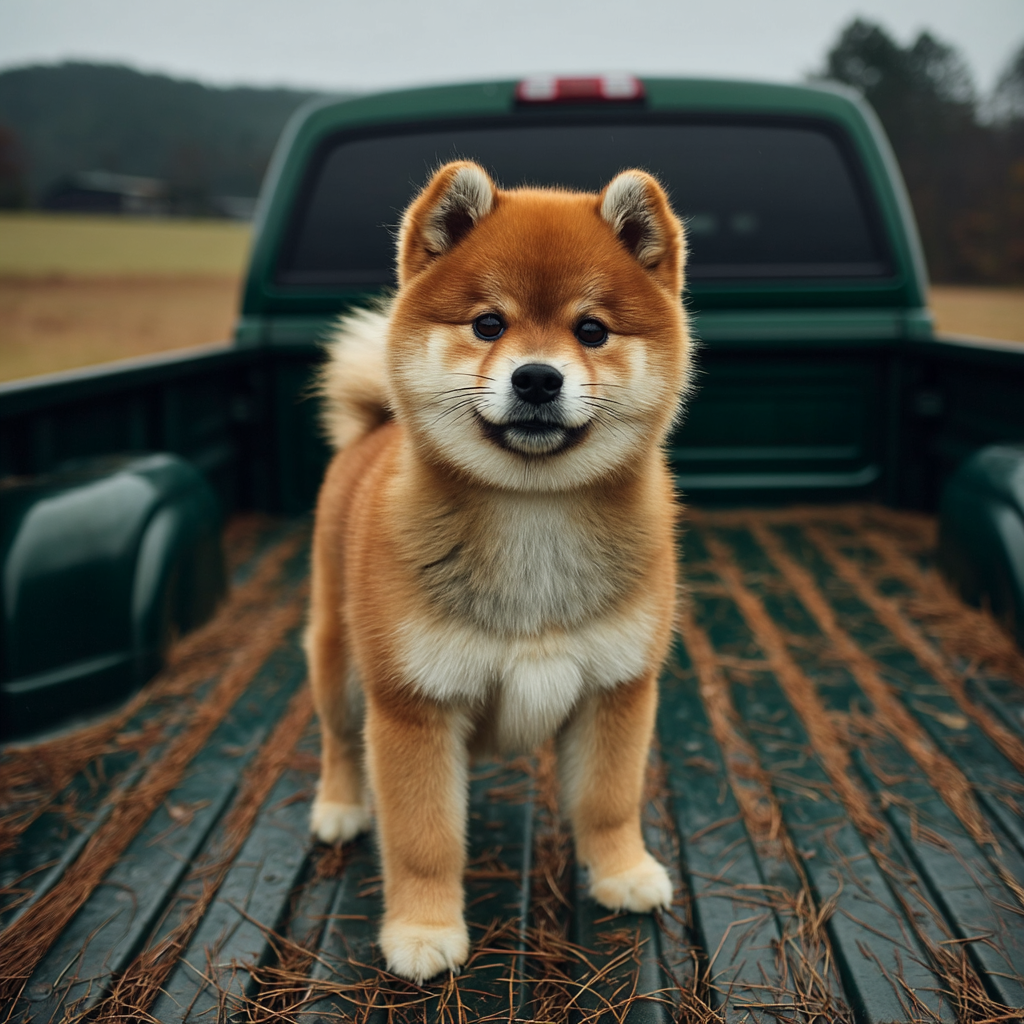 早安，這是我家的貨斗。