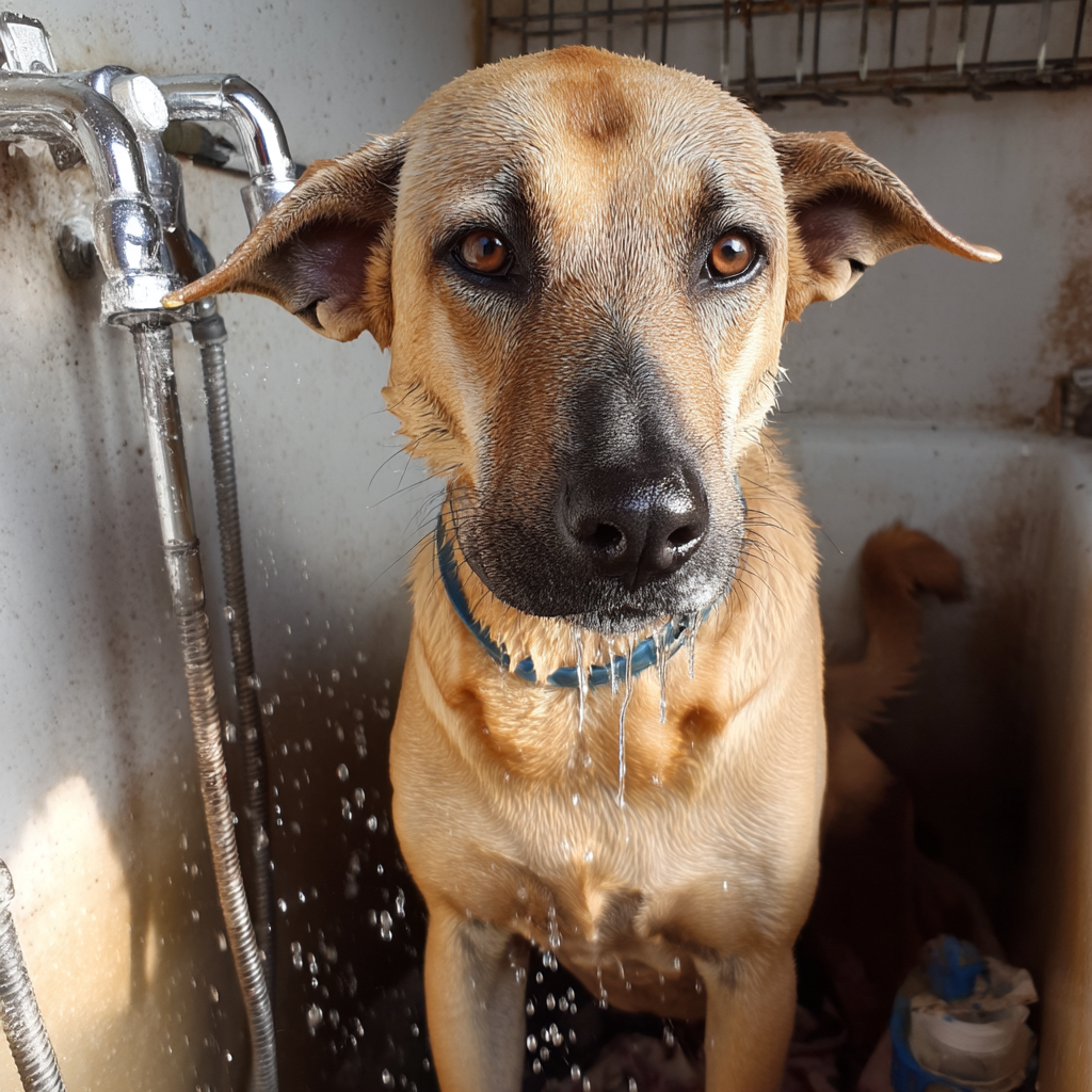 打開水龍頭，沖沖涼水