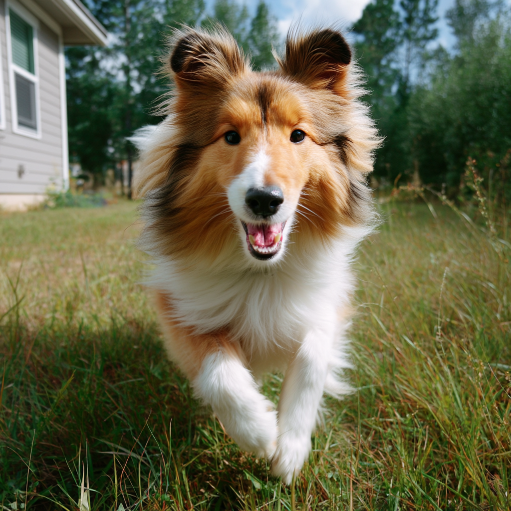 喜樂蒂牧羊犬。多好的名稱啊，喜樂