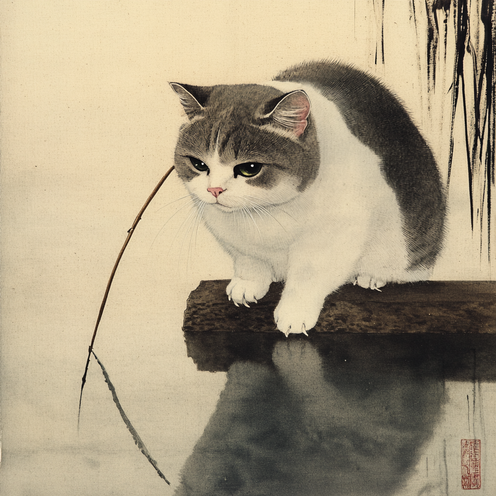 古典水墨畫風