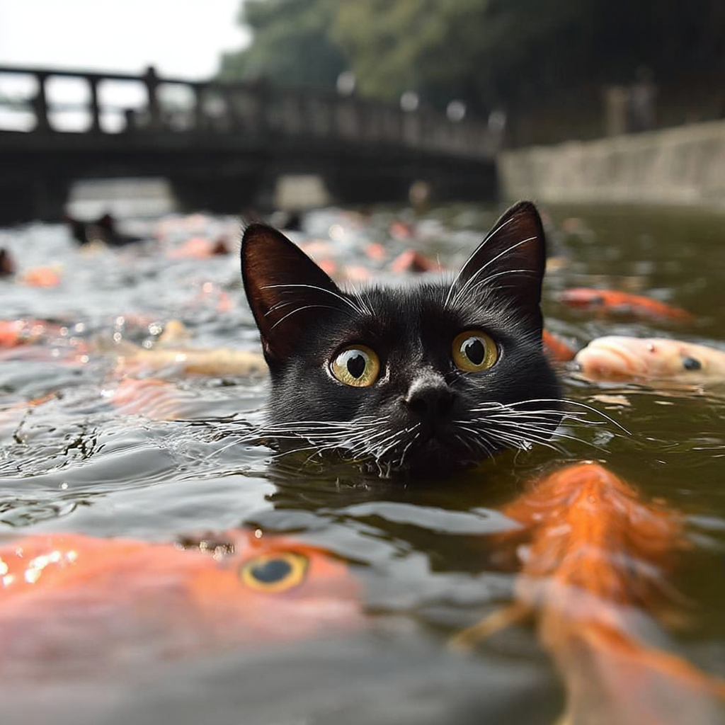 我會游泳喔！