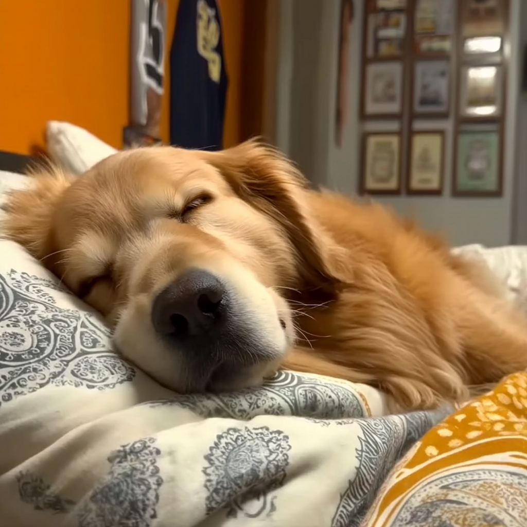 安穩放心的睡姿