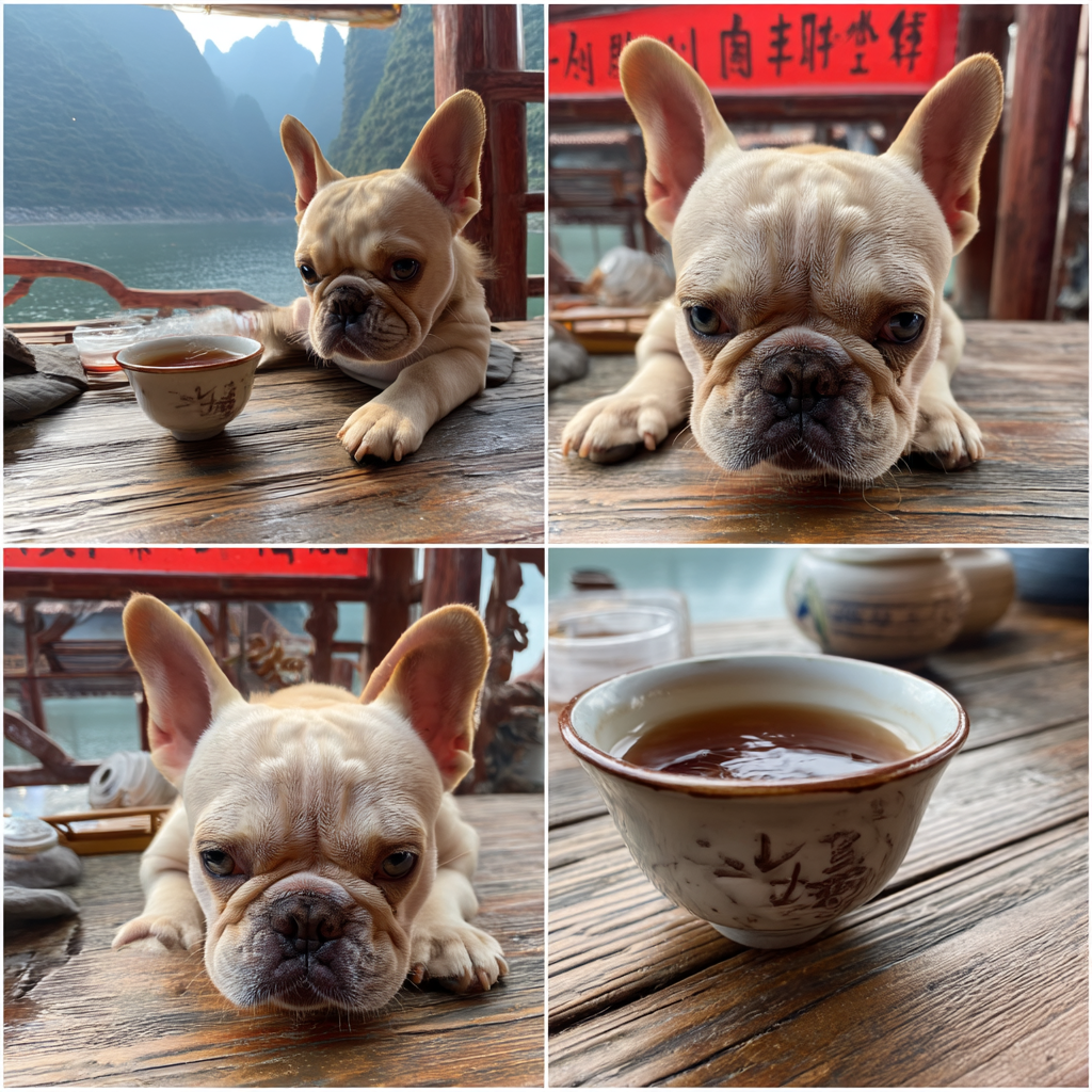 假日到戶外喝茶。