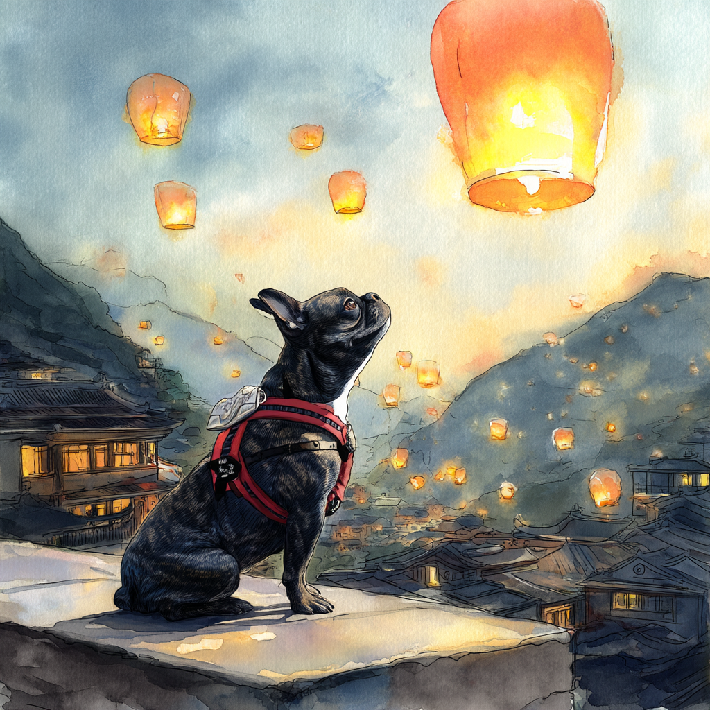 平溪沒有天燈。十分才有天燈。