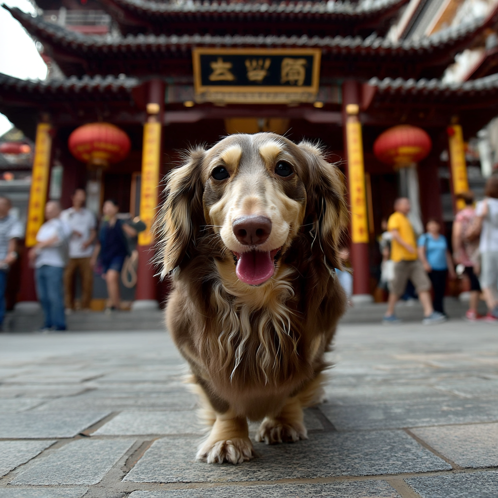 寺廟附近走一走