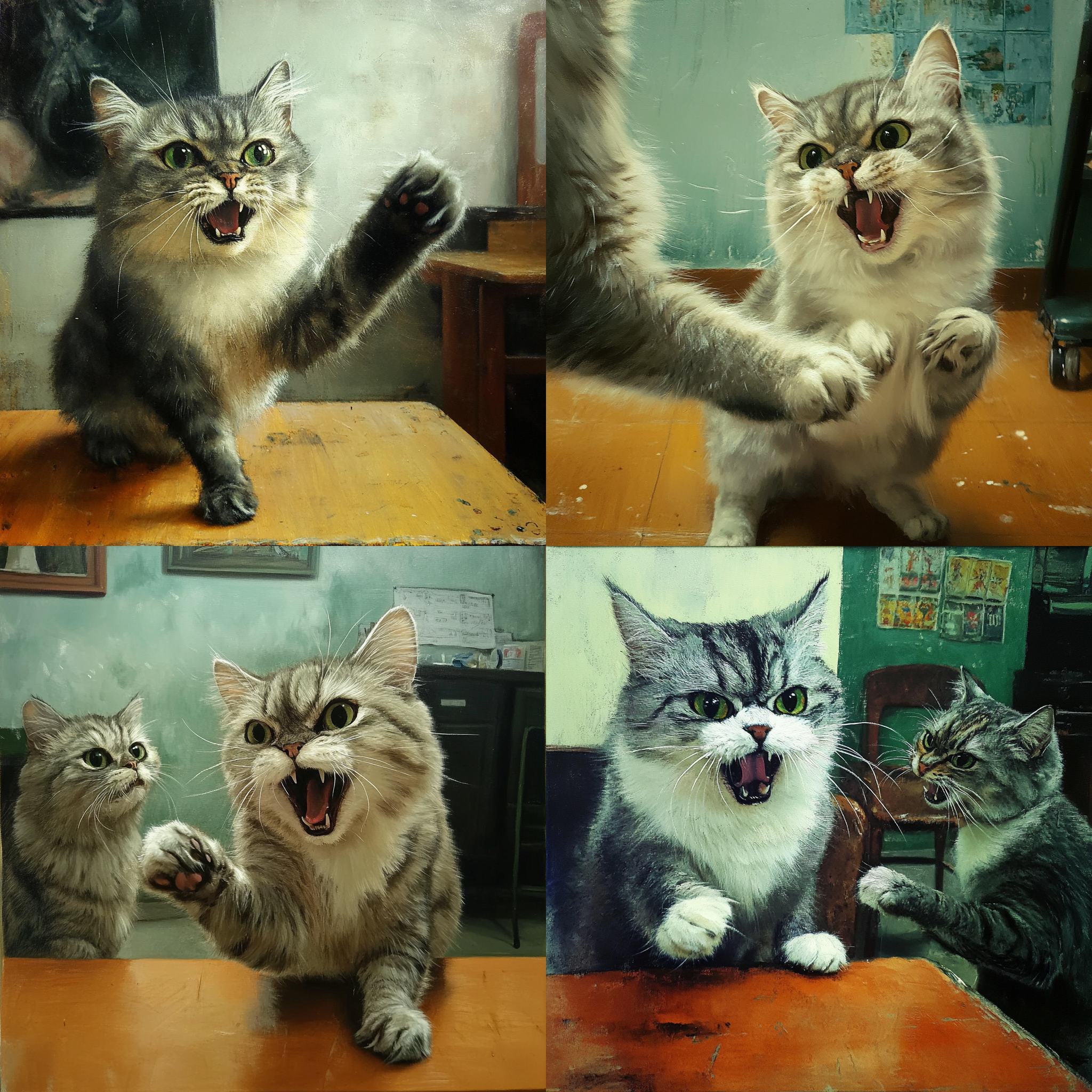 你打啊！