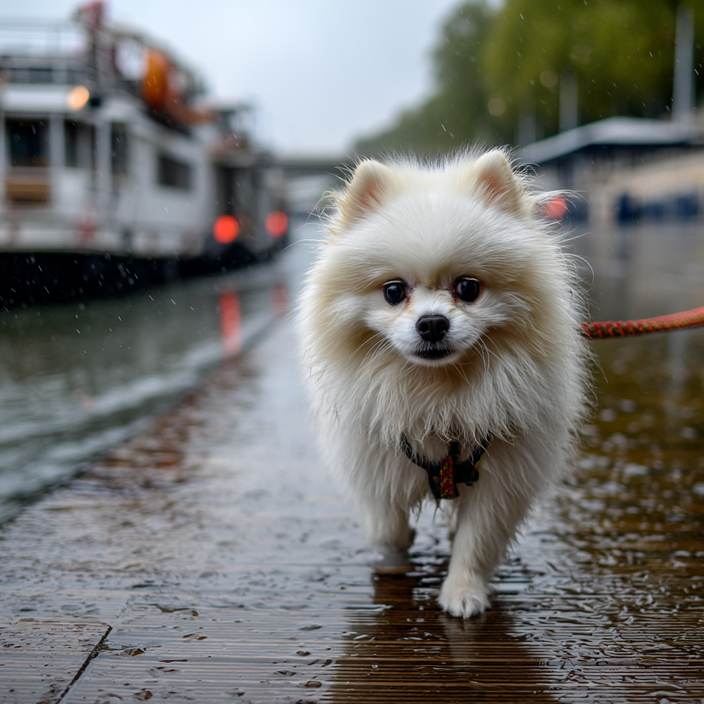 快點回家吧。雨越來越大。