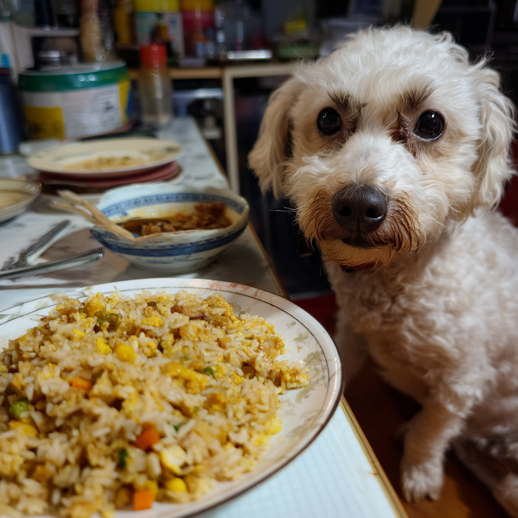 蛋炒飯：這是今天的早餐喔？