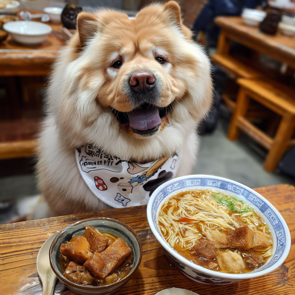 小寶寶戴著圍兜兜，吃晚餐。