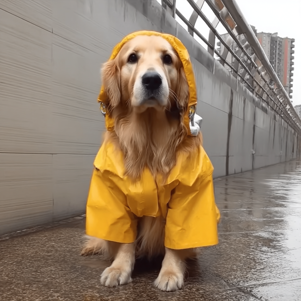 下大雨了！