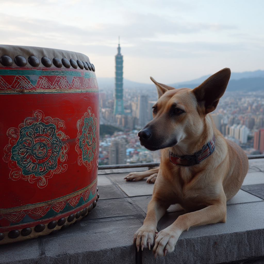 等一下要表演敲擊大鼓