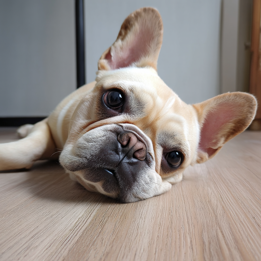 明亮的大眼睛。