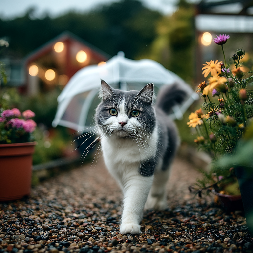撐傘比較方便。穿雨衣比較麻煩喔