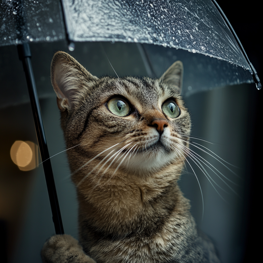 雨什麼時候會停？太冷了快去找個地方避雨。