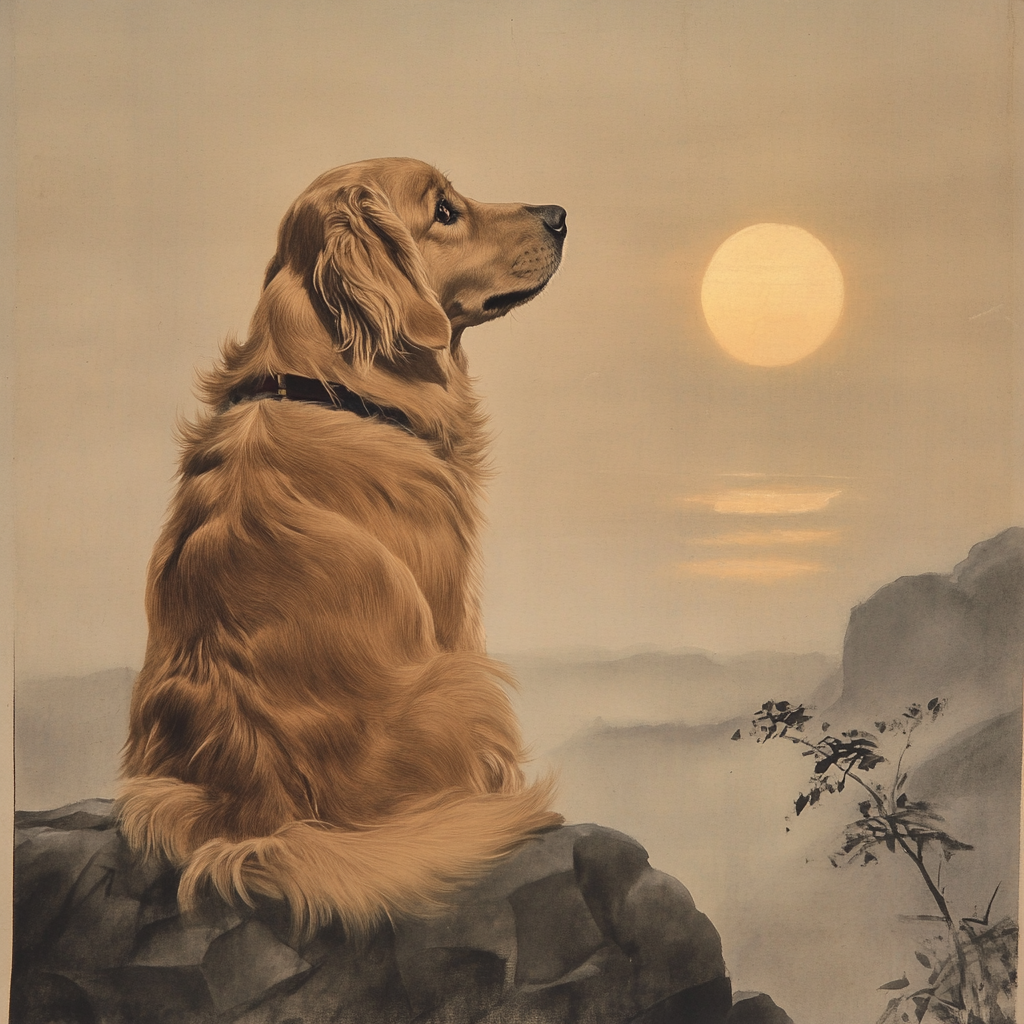 黎明的光照
