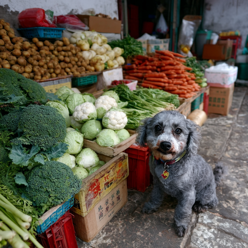 黃昏市場最接地氣的狗狗