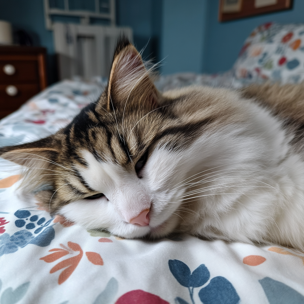 懶洋洋的小老虎