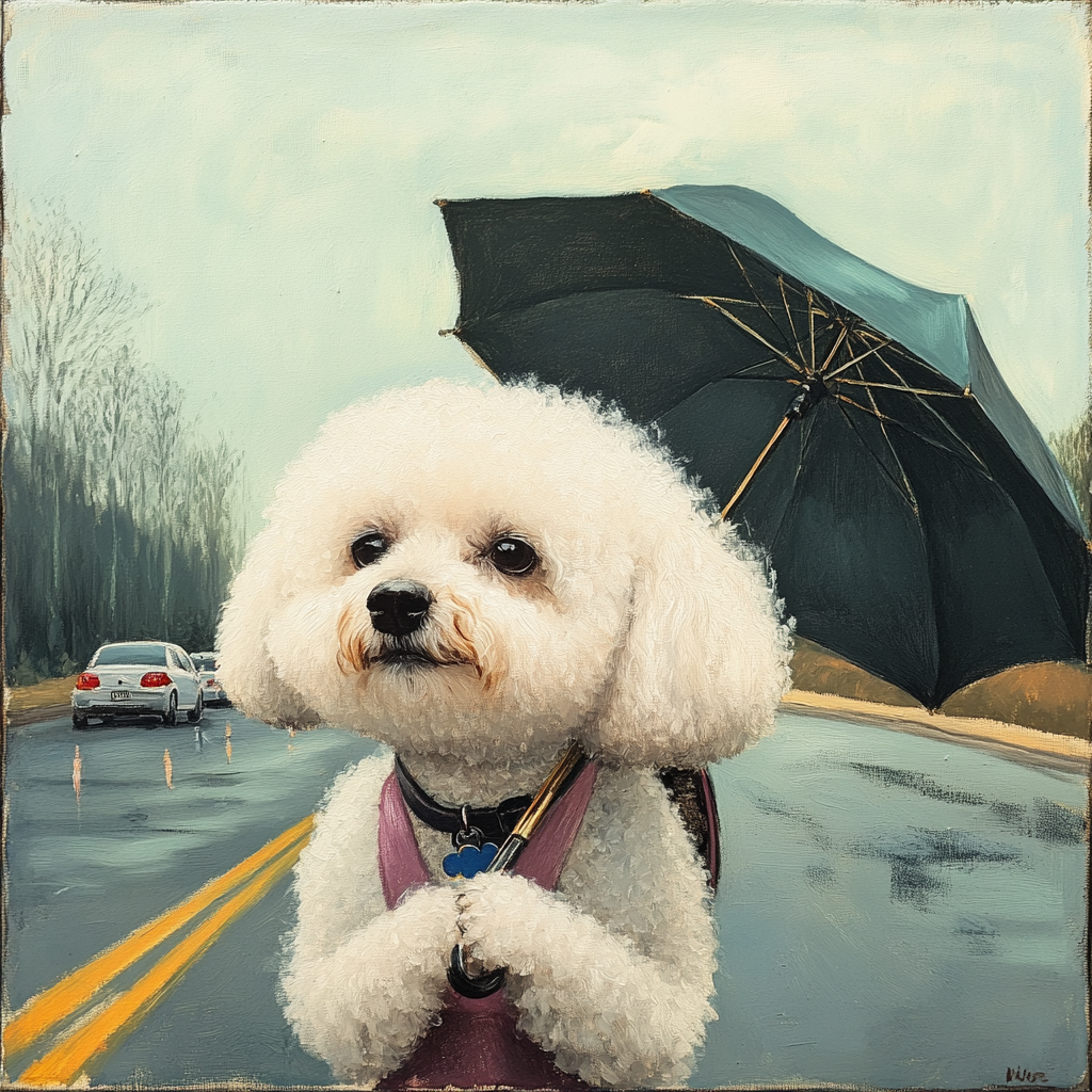 撐雨傘