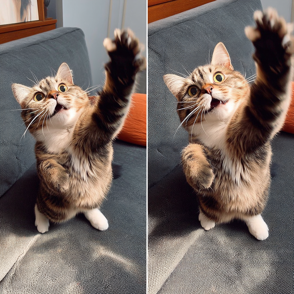 我抓，我抓，我抓抓抓。抓到了😇