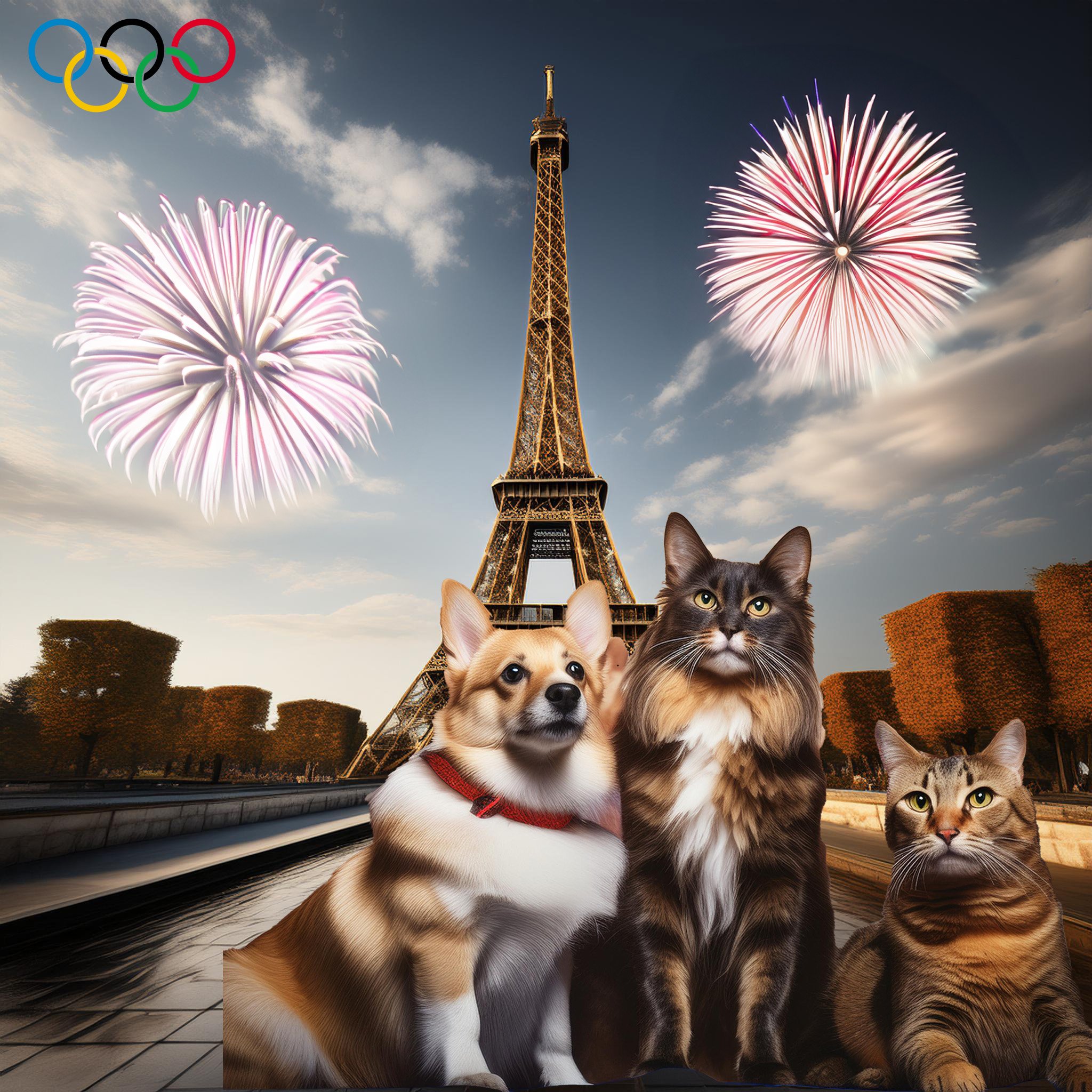 2024奧運在巴黎～！一起為選手們加油！🥳🥳🥳