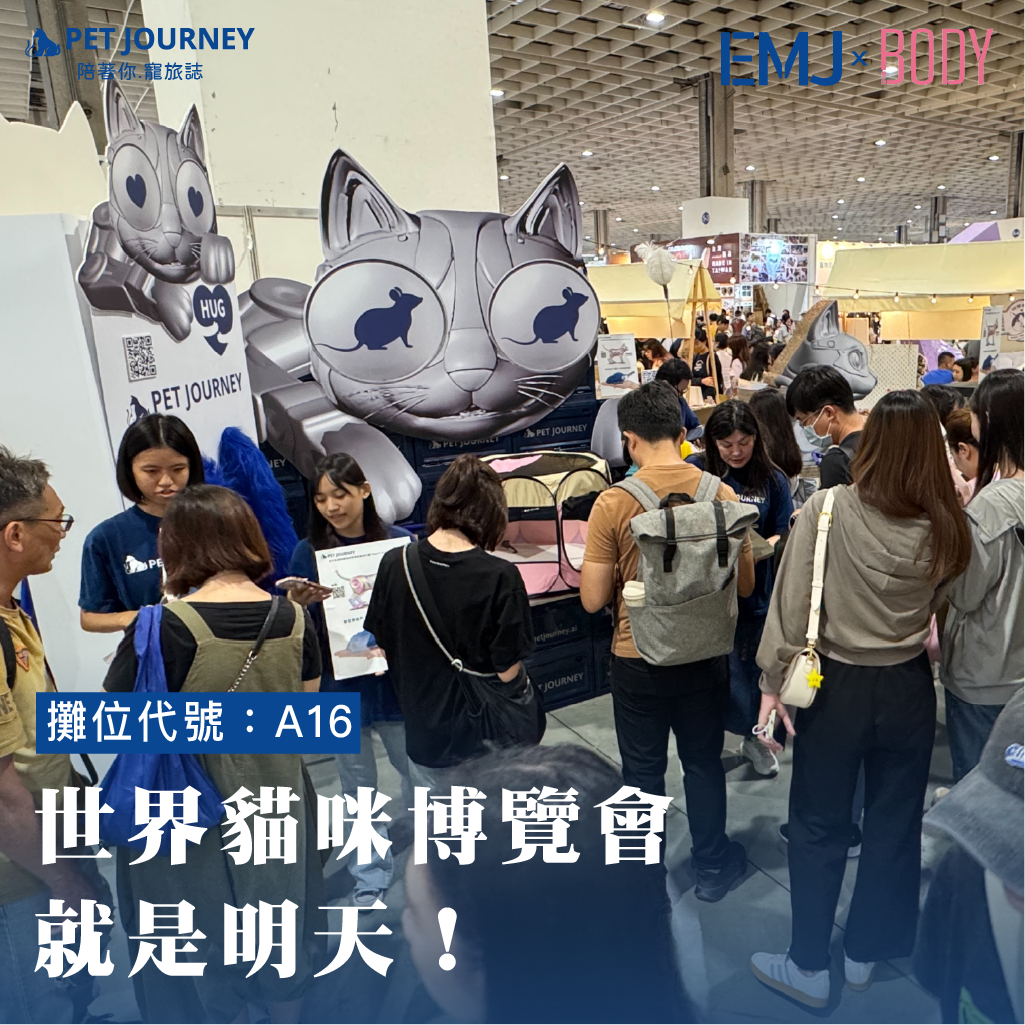 #2025展昭世界貓咪博覽會 就是明天！！👉最後一天免費取票：https://reurl.cc/WOnx5x⠀⠀來現場闖關就可以兌換好禮！也提供限量寫真實體列印，讓毛爸媽們將照片印出帶回家紀念，簡單完成以下任務即可免費列印！｜展覽資訊｜日期：2025/10/10(五) - 10/13(一)時間：AM10:00 ~ PM6:00※本展僅限貓與貓奴，謝絕其他寵物進入。展覽地點：南港