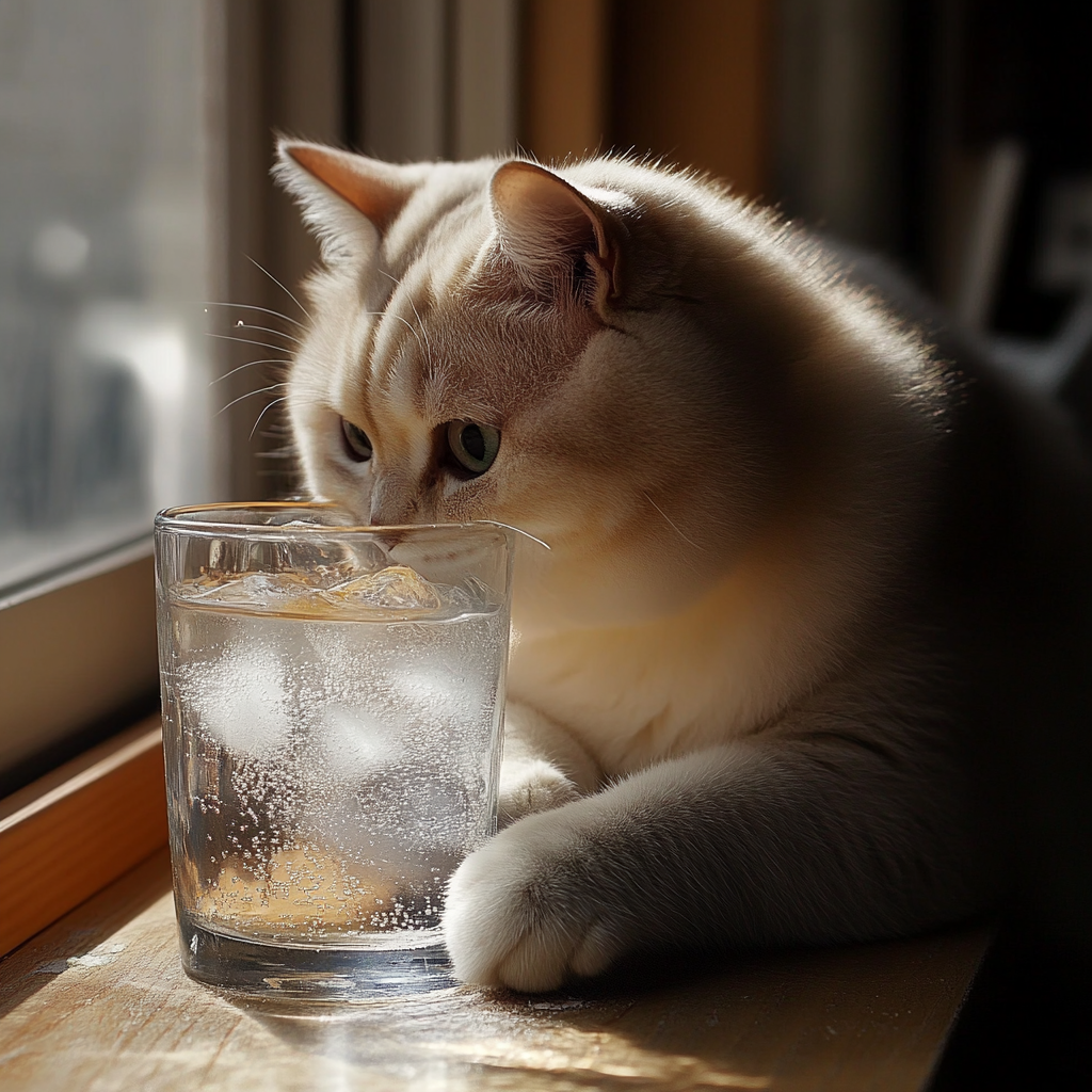 水。冰水。大大杯的冰水。真爽快。