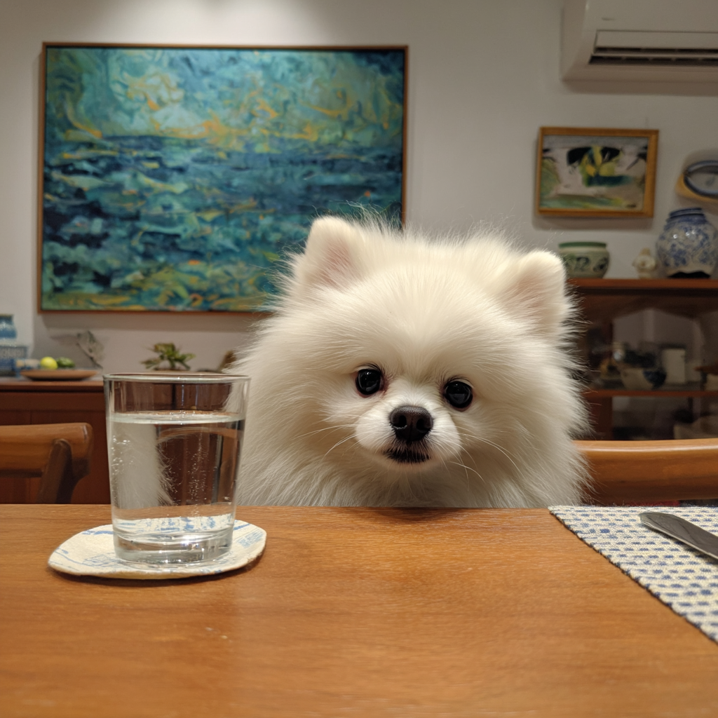 喝杯水