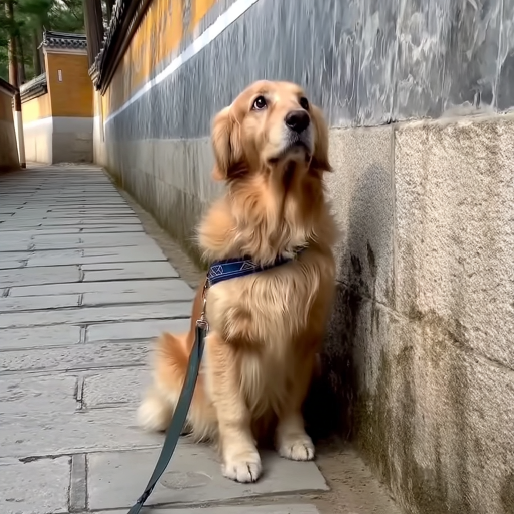 來。我帶你去散步。