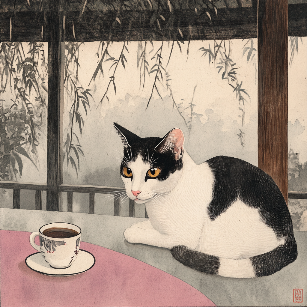 中式涼亭品茶2