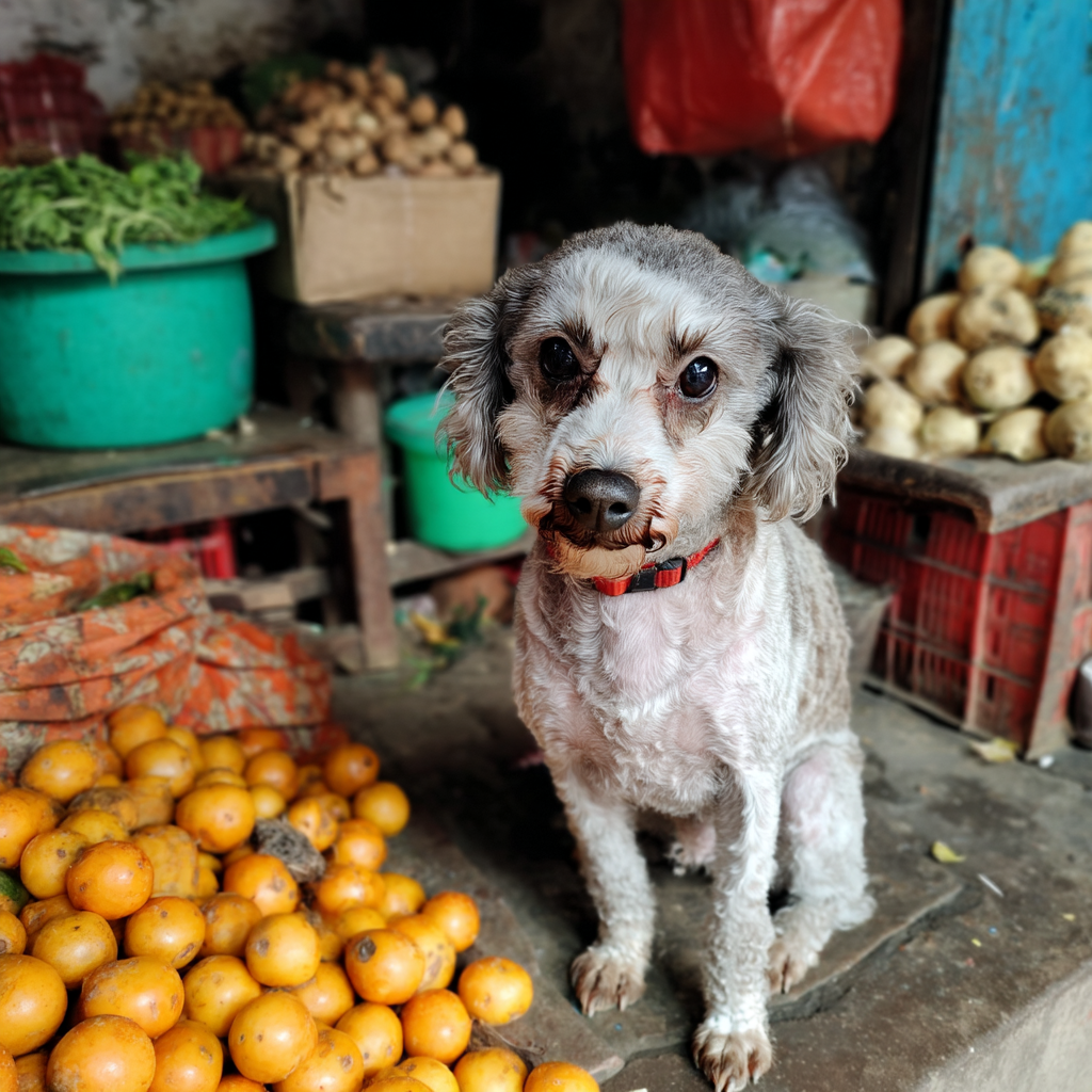 菜市場的狗狗店長