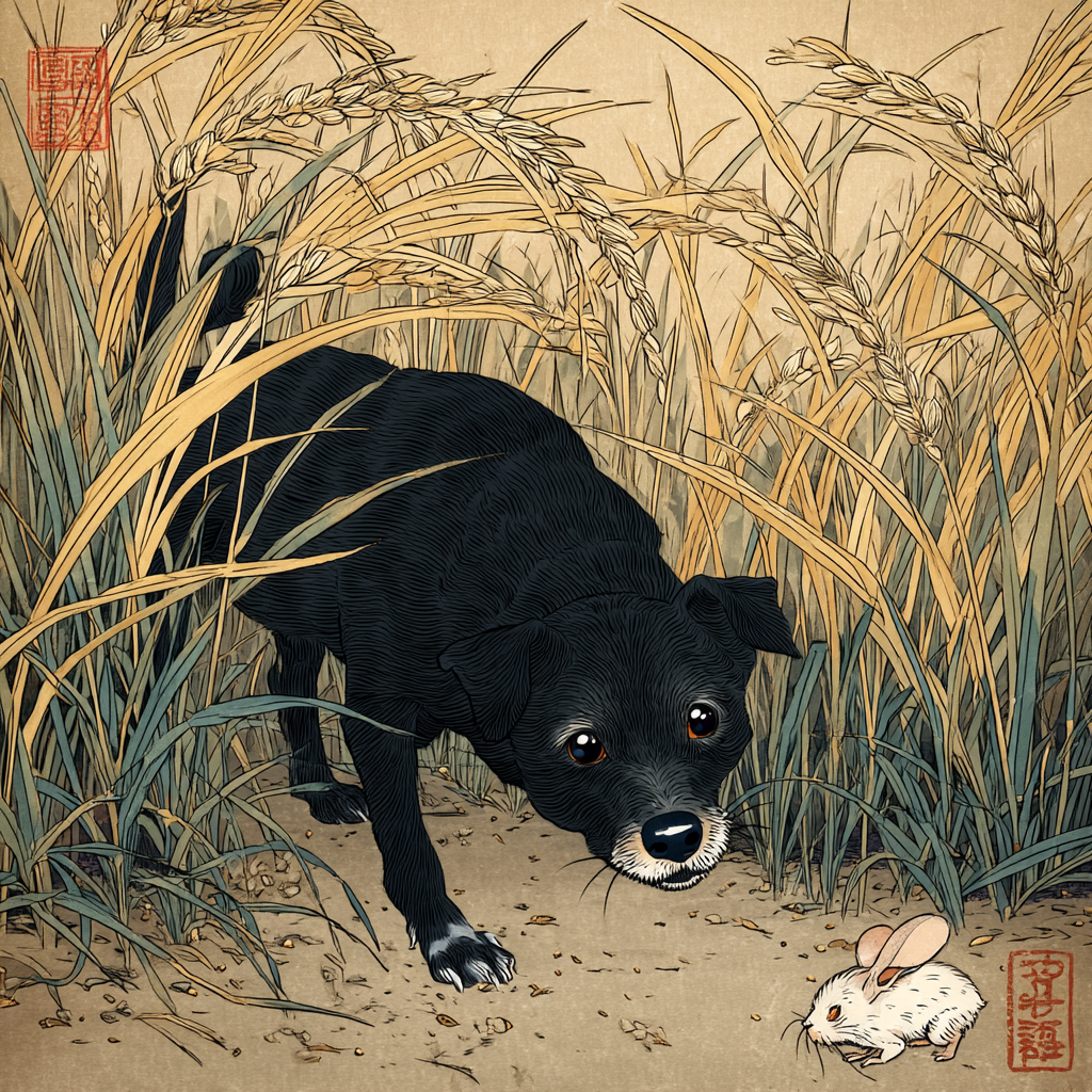 發現小兔子