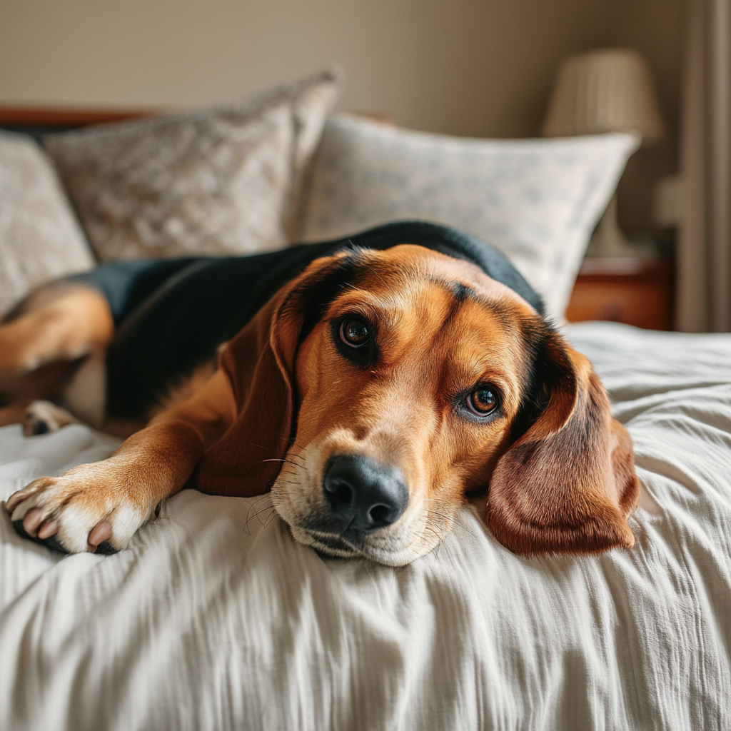 睡床比睡地板，舒服多了。