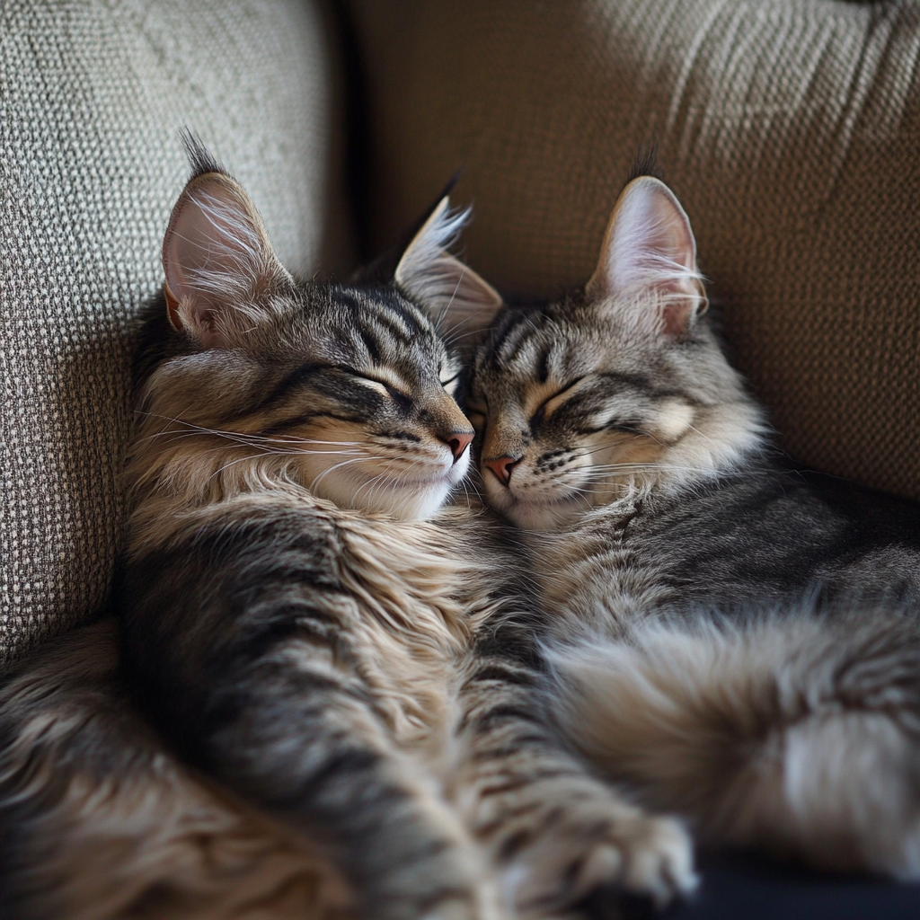 ❤️相親相愛。感情融洽。❤️