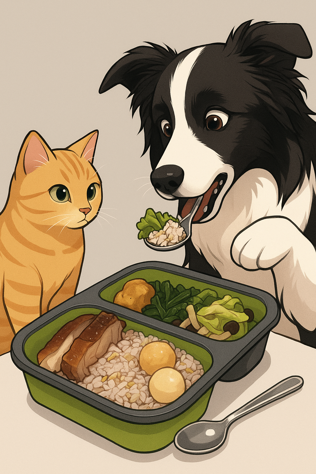 卡通影片風格的AI生圖。