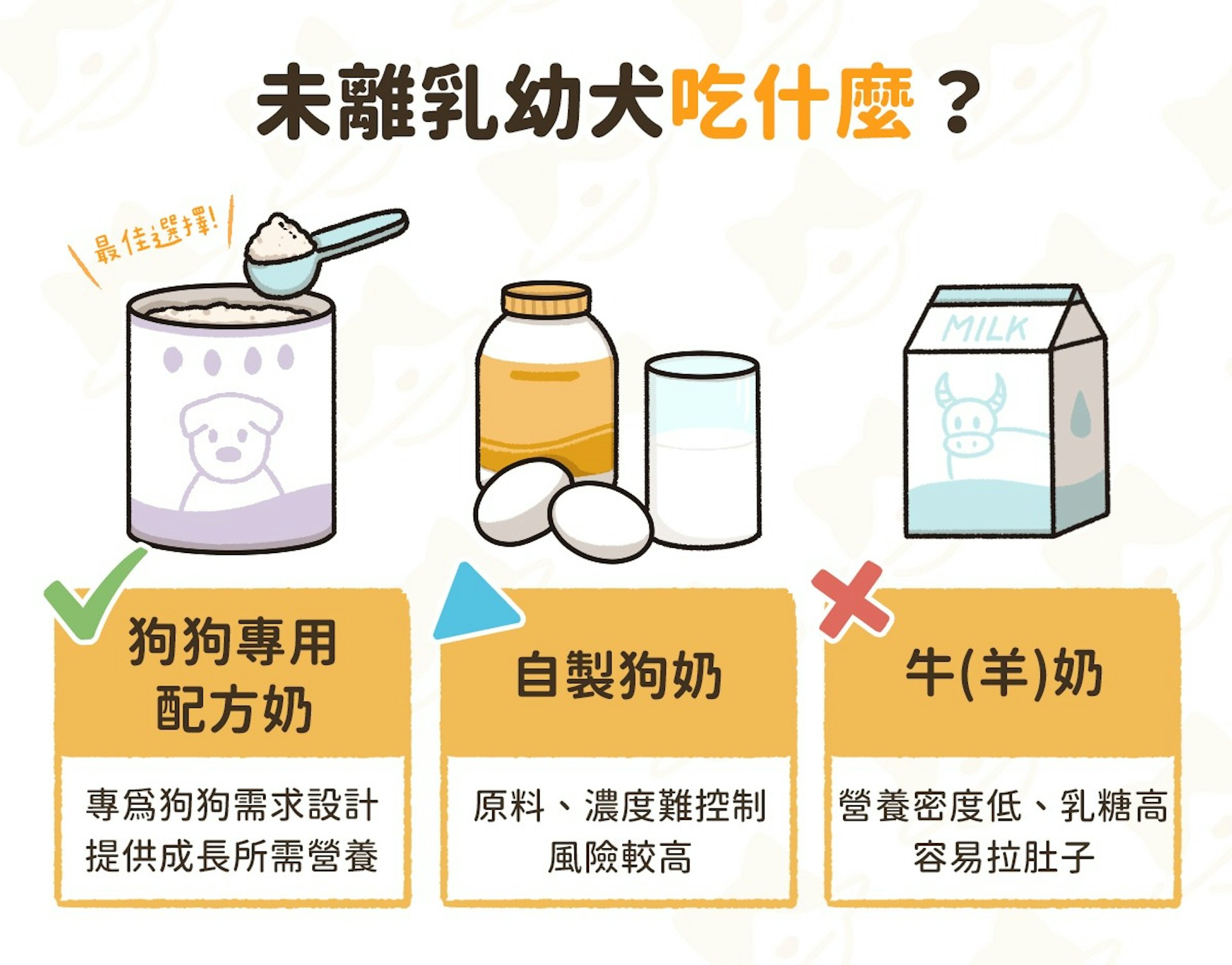 分享小狗狗們吃些甚麼