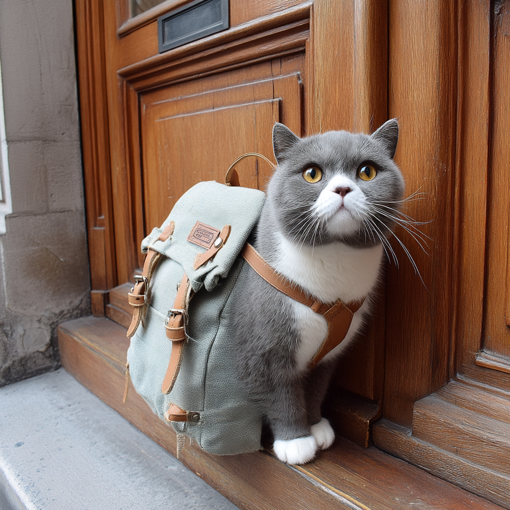 揹著行囊要出門