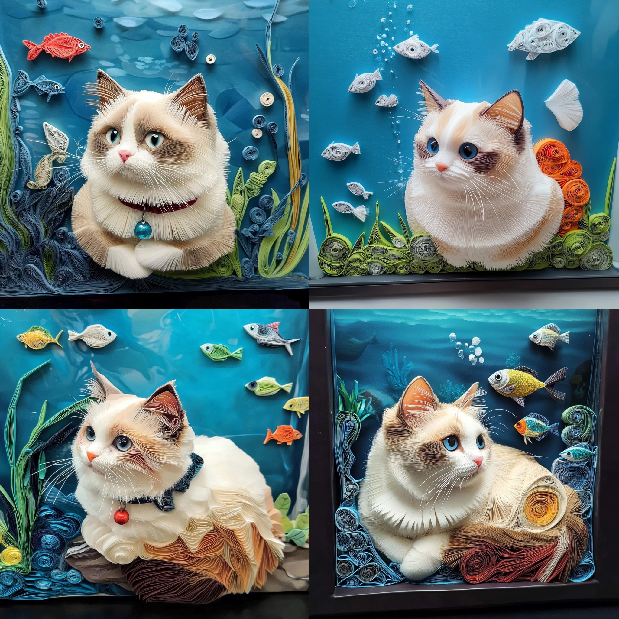 水族箱有魚