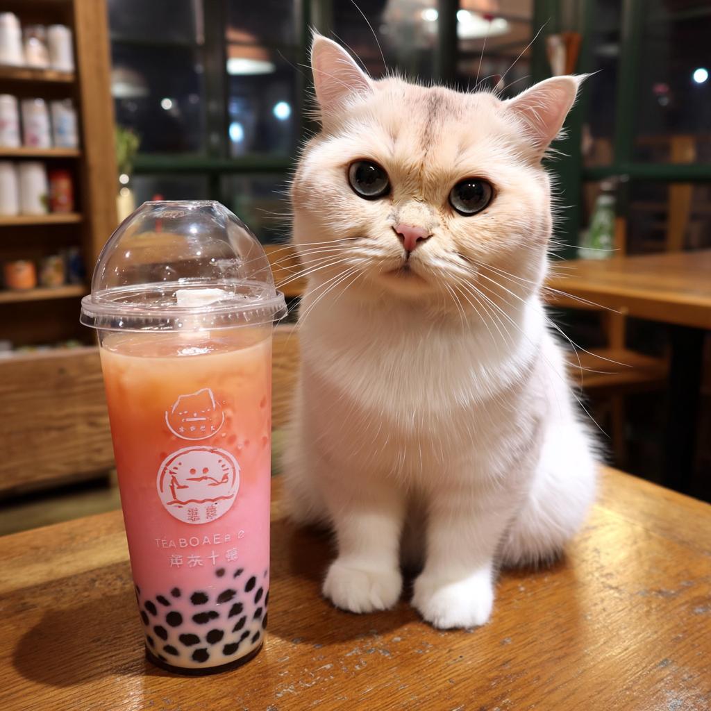 就愛喝珍珠奶茶