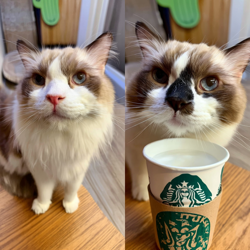 這杯好像不是咖啡？！