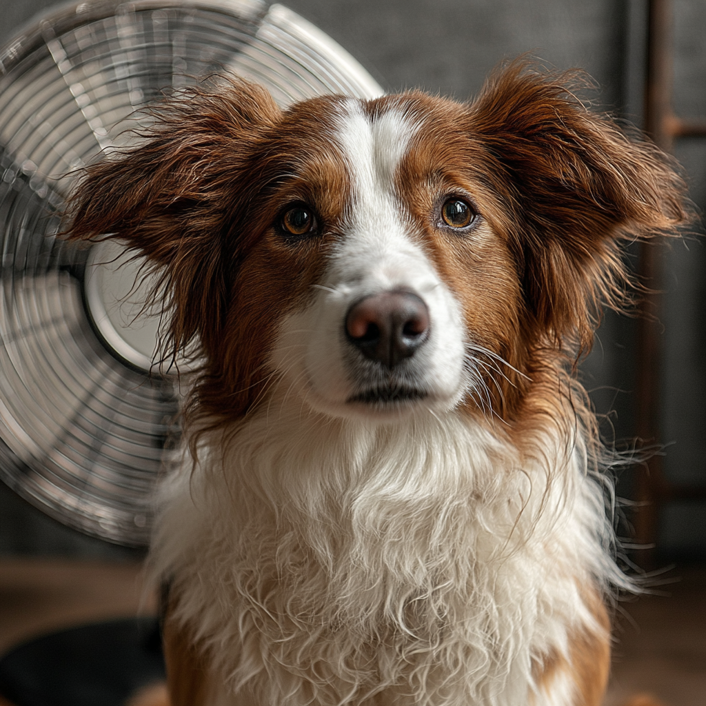 沒有冷氣，那一定要有電風扇。