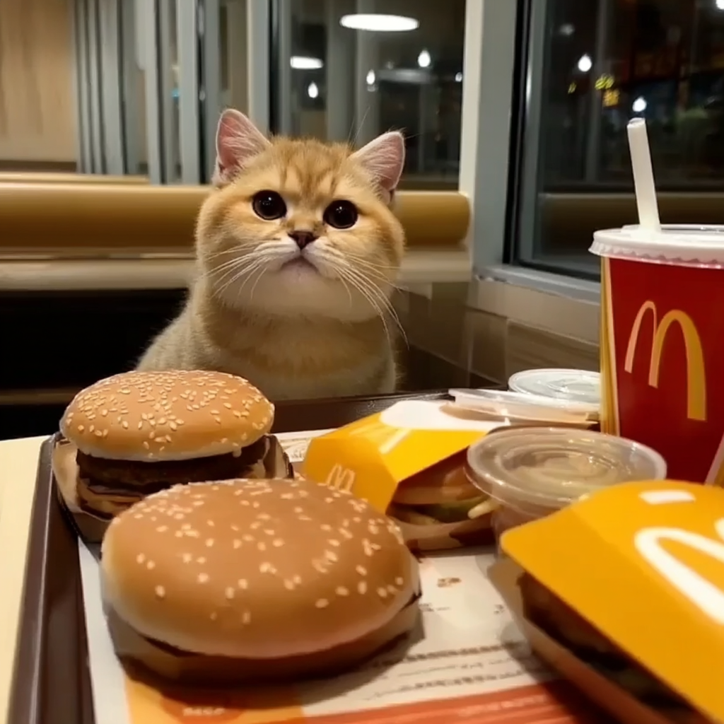 吃漢堡吃到飽❤️