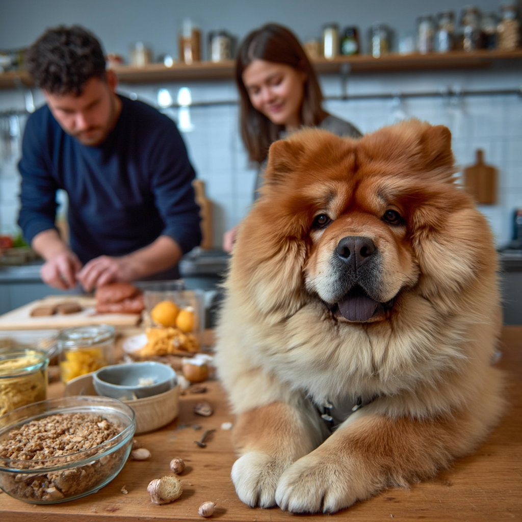 在廚房裡湊熱鬧