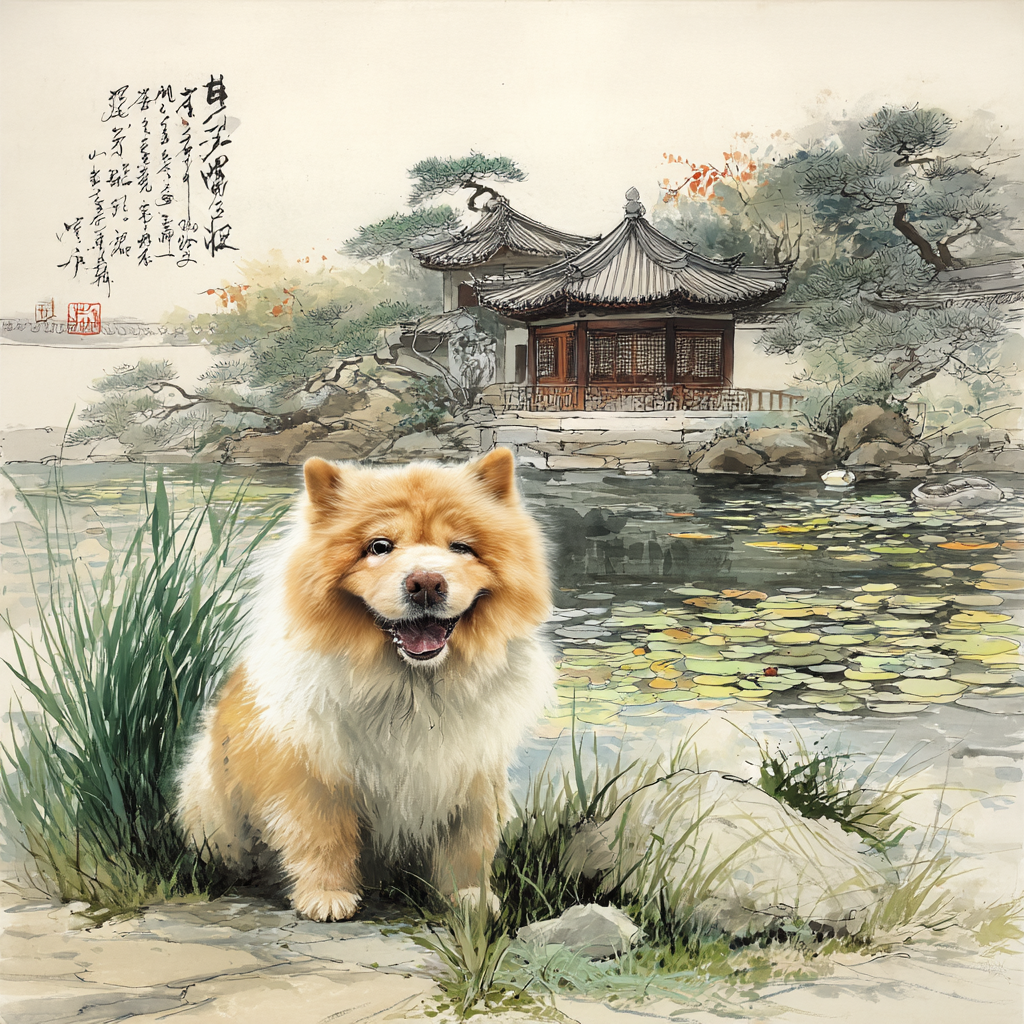 古典風美學畫面