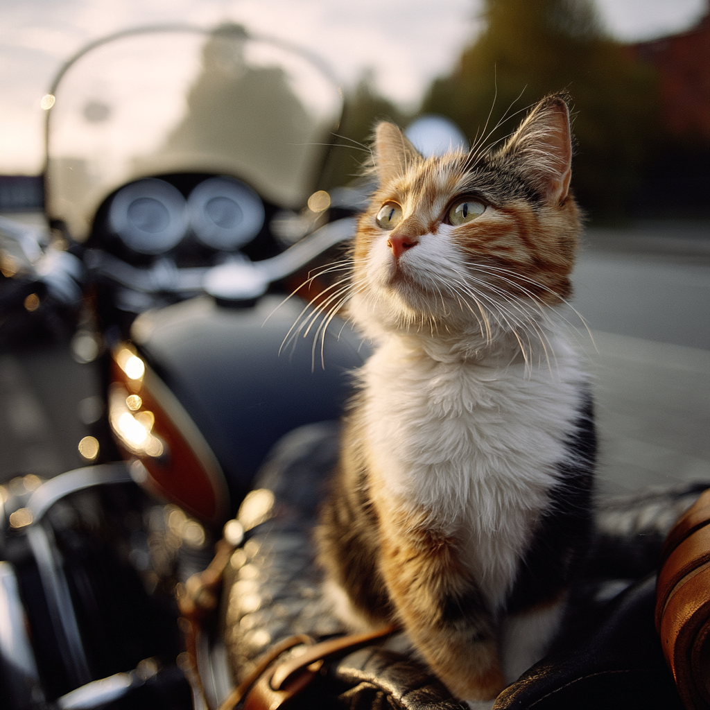 坐在大型重機上兜兜風。😄😄😄