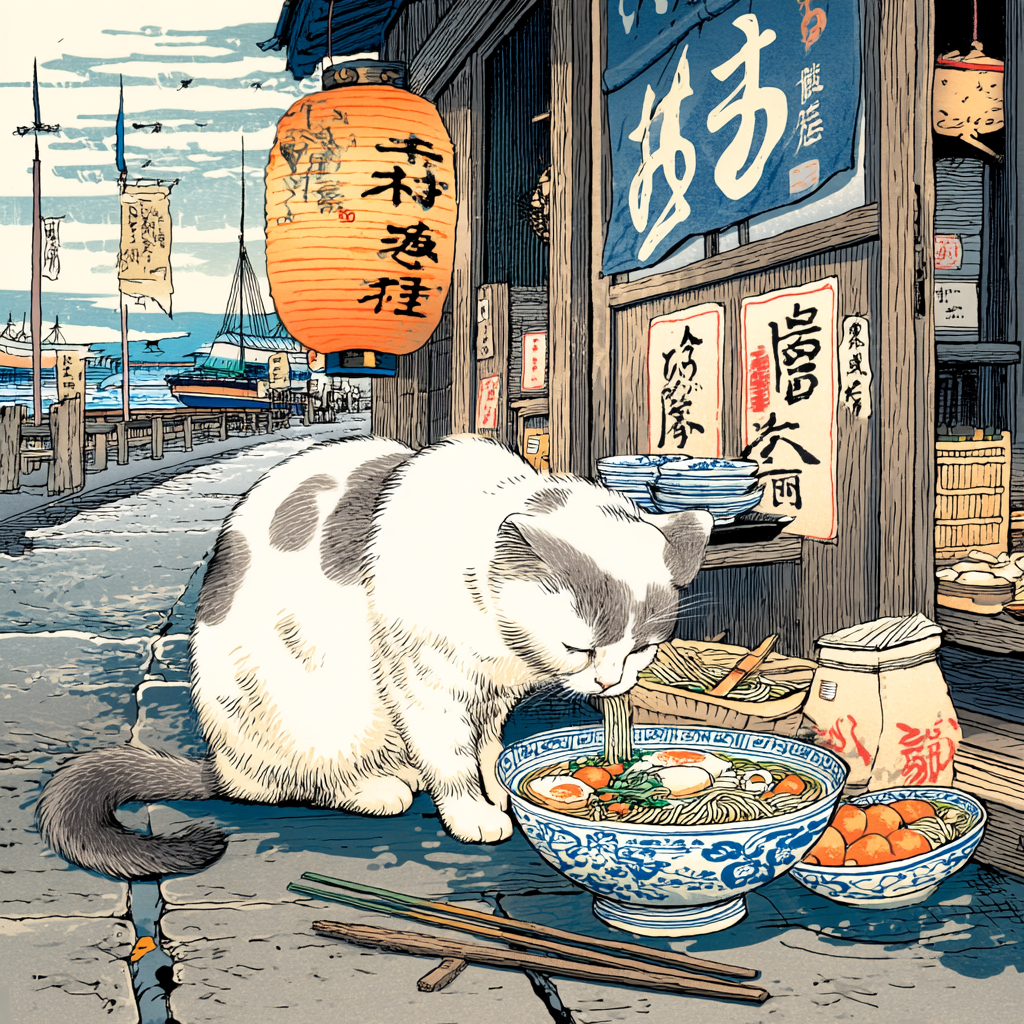 路邊攤的海鮮湯麵