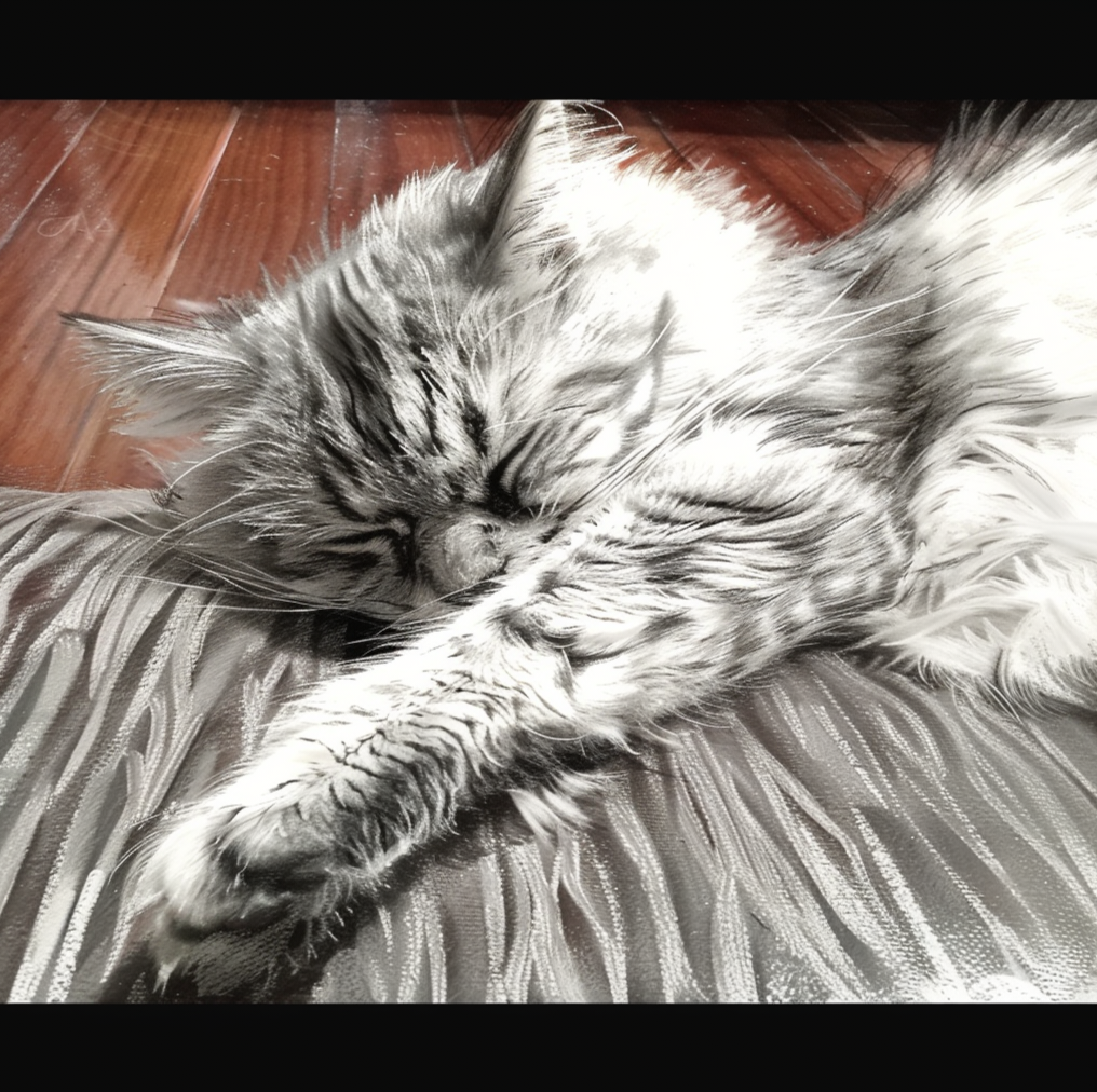睡眠中~~