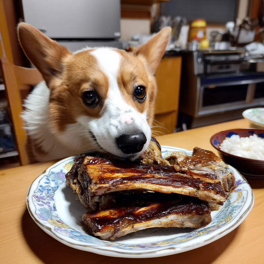 排骨是排骨。白飯是白飯。肚子餓了。